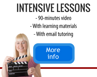 Russian intensive lesson online